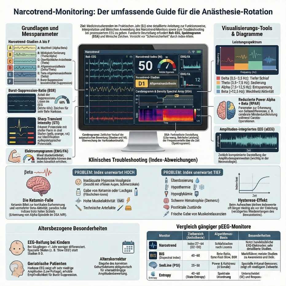 Zusammenfassung Narcotrend-Monitoring