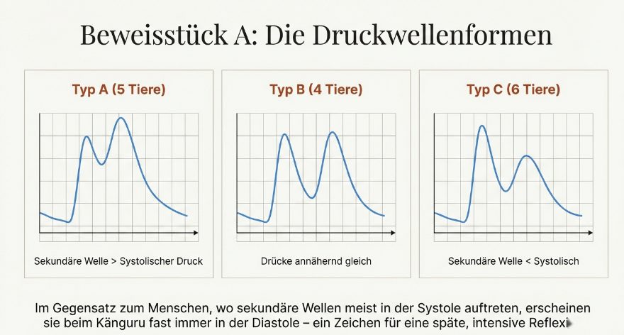 Druckwellenformen im Vergleich