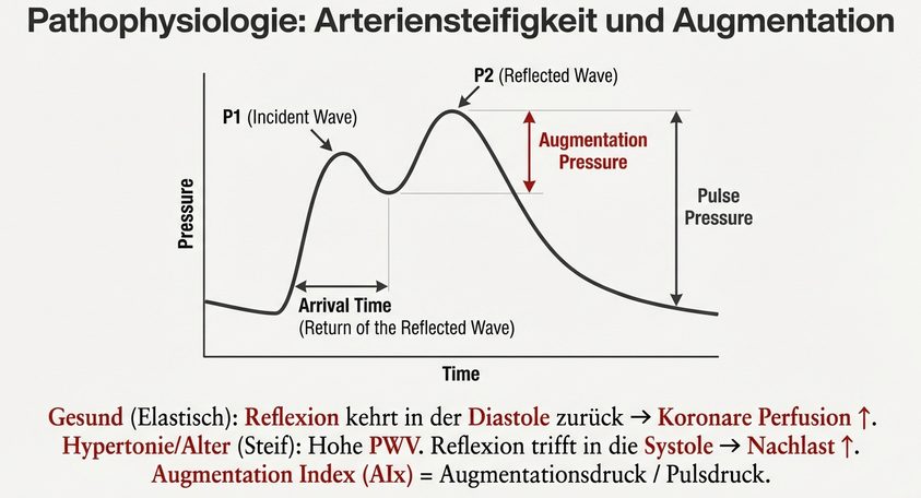 Aortensteifigkeit und Augmentation