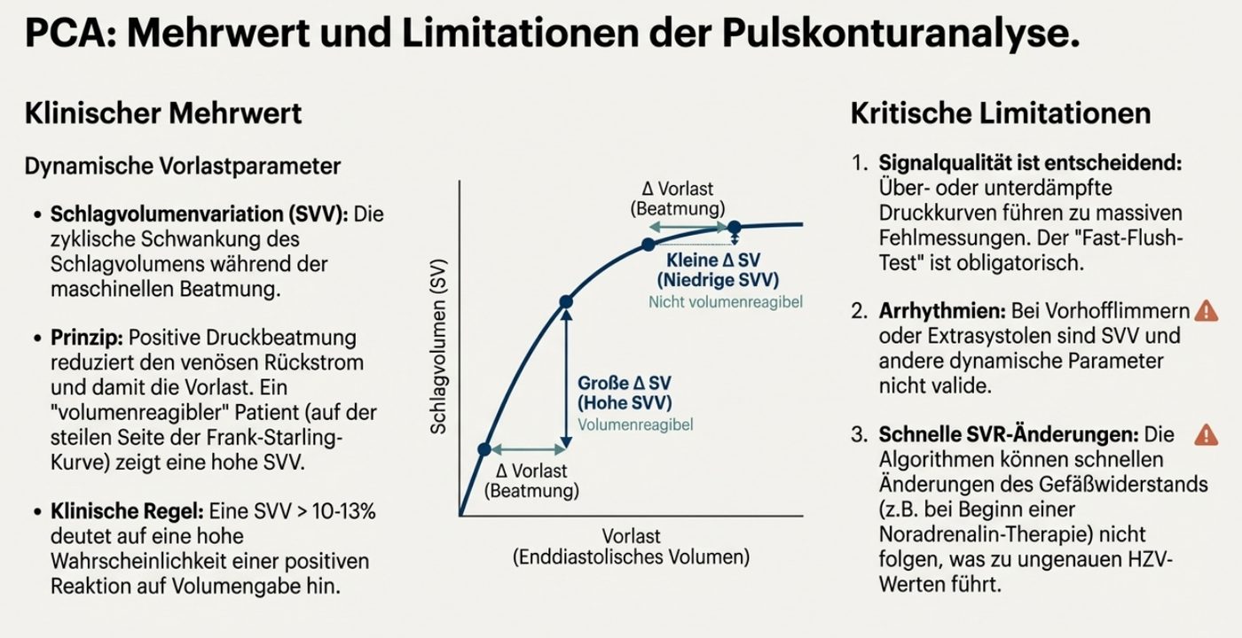 Mehrwert und Grenzen der Pulskonturanalyse