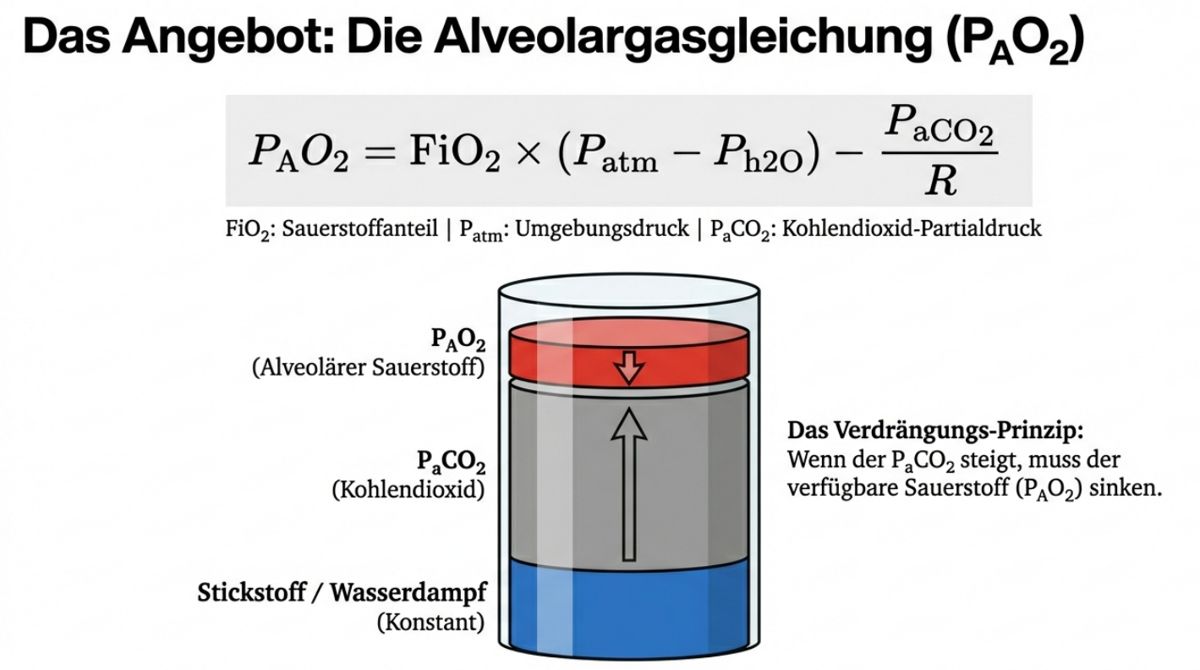Das Angebot: die Alveolargasgleichung