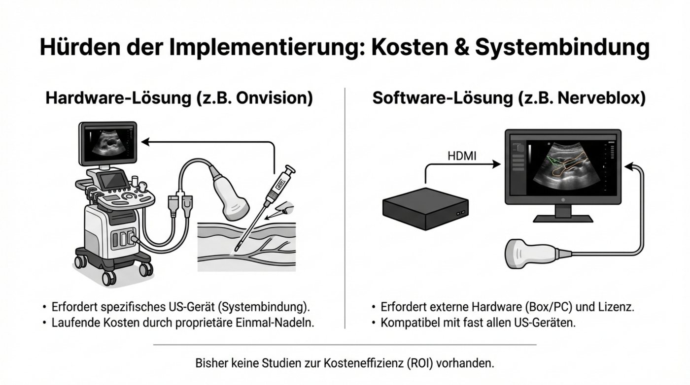 Abbildung 12: Hürden der Implementierung: Kosten und Systembindung
