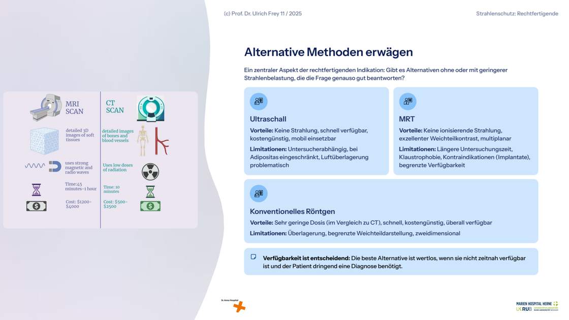 Folie 46: Alternative Methoden erwägen