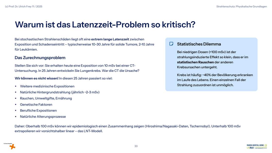 Folie 33: Warum ist das Latenzzeit-Problem so kritisch?