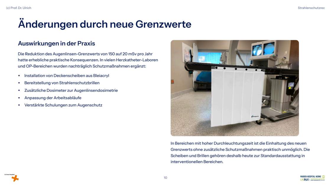 Folie 10: Änderungen durch neue Grenzwerte