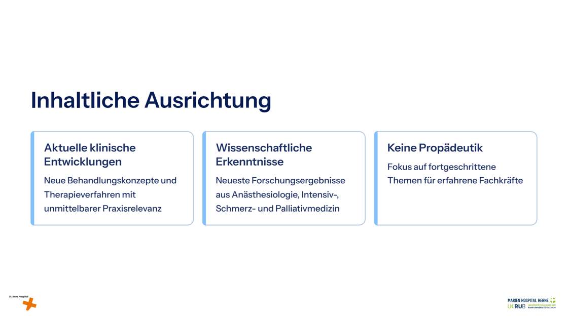 Folie 5: Inhaltliche Ausrichtung