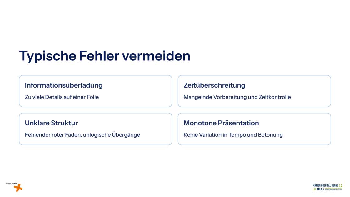 Folie 24: Typische Fehler vermeiden